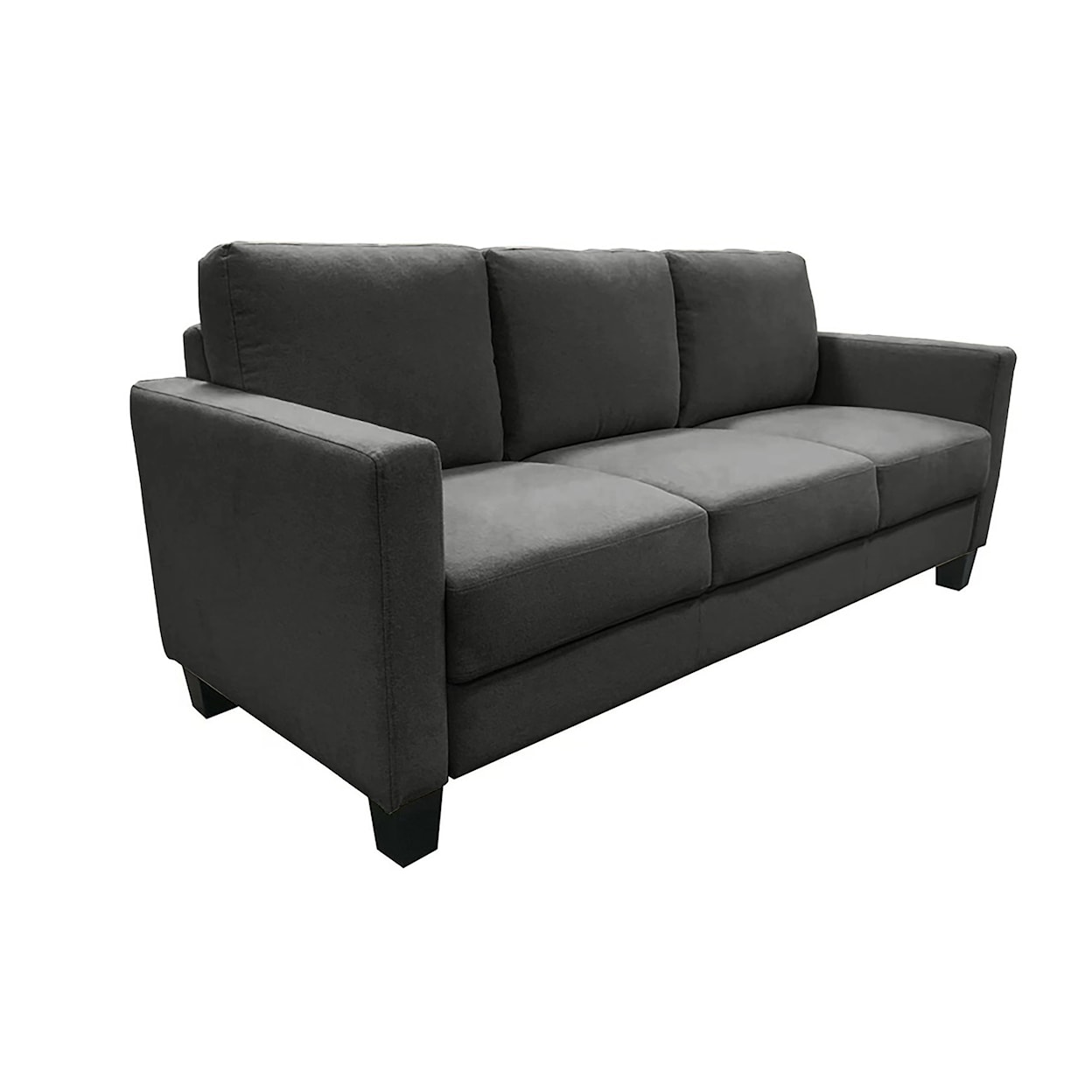 Primo International Ebony Dark Grey Sofa