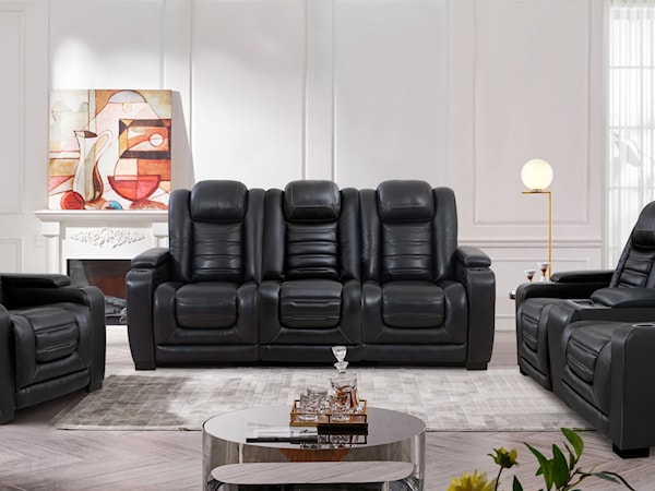 3 Piece Power Reclining Living Room Set