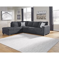 2 Piece Right Arm Facing Sofa, Left Arm Facing Chaise Sectional Sofa and Chair Set