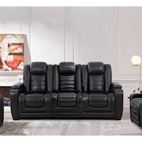 Power Reclining Sofa with Power Headrest