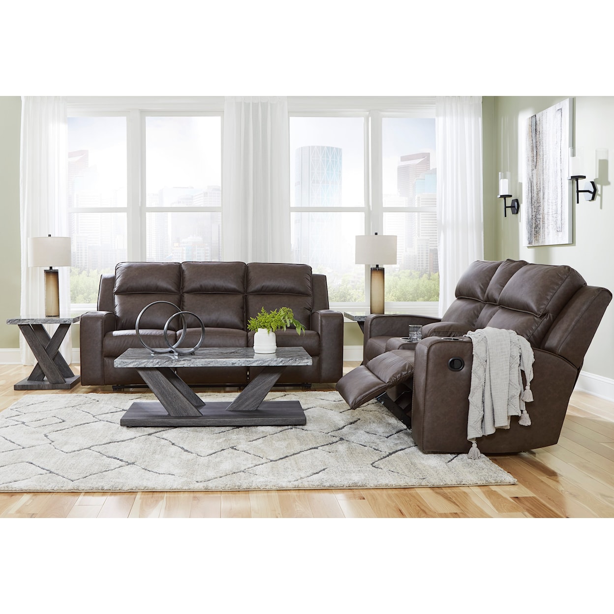 Signature Design by Ashley Lavenhorne Living Room Set