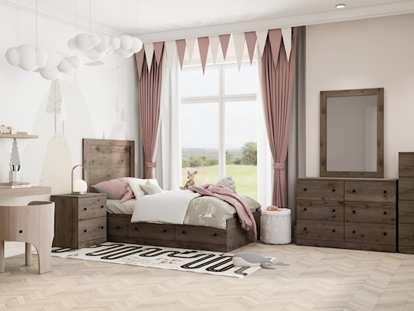 3 Piece Twin Bedroom Set