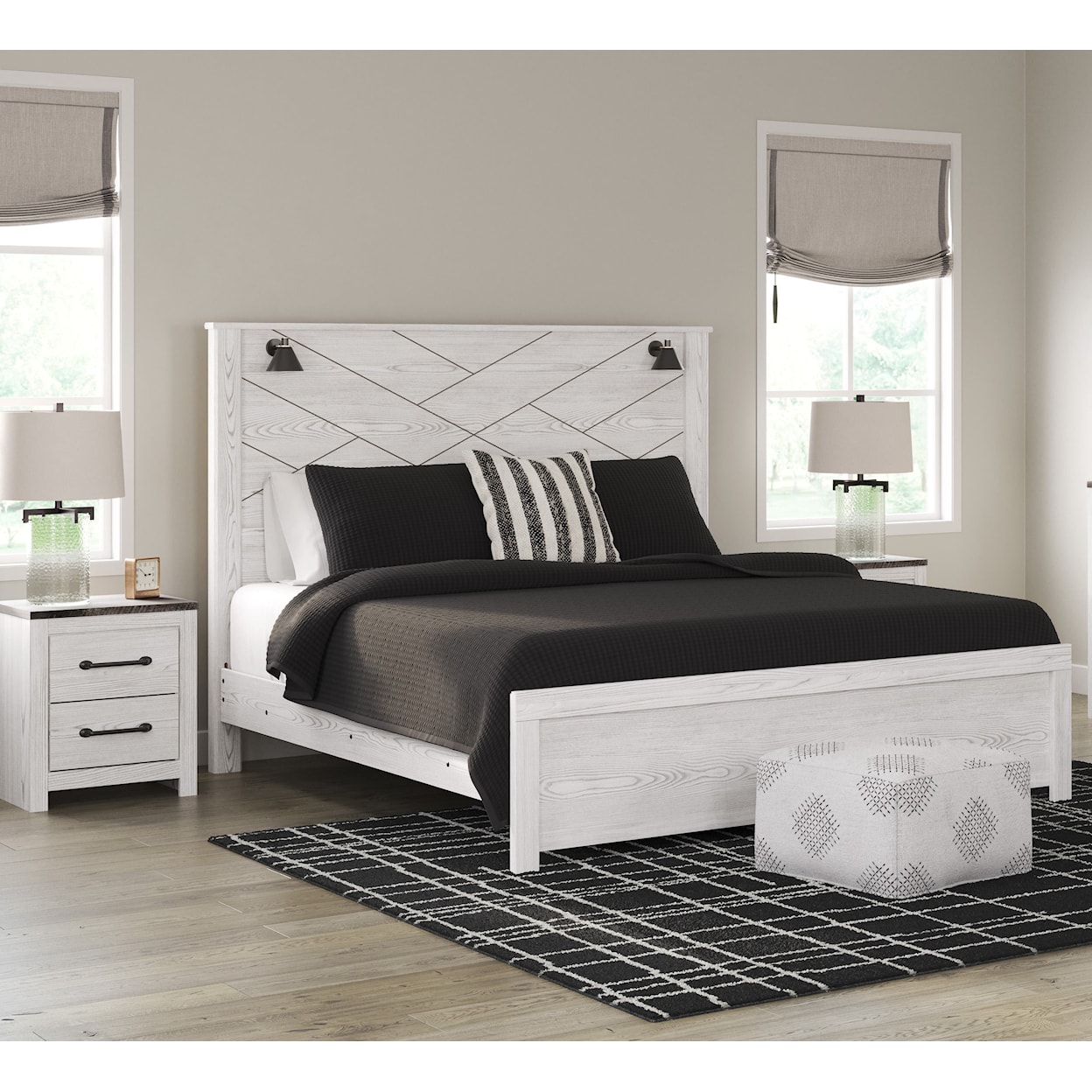 Signature Design by Ashley Gerridan 5 Piece King Bedroom Set