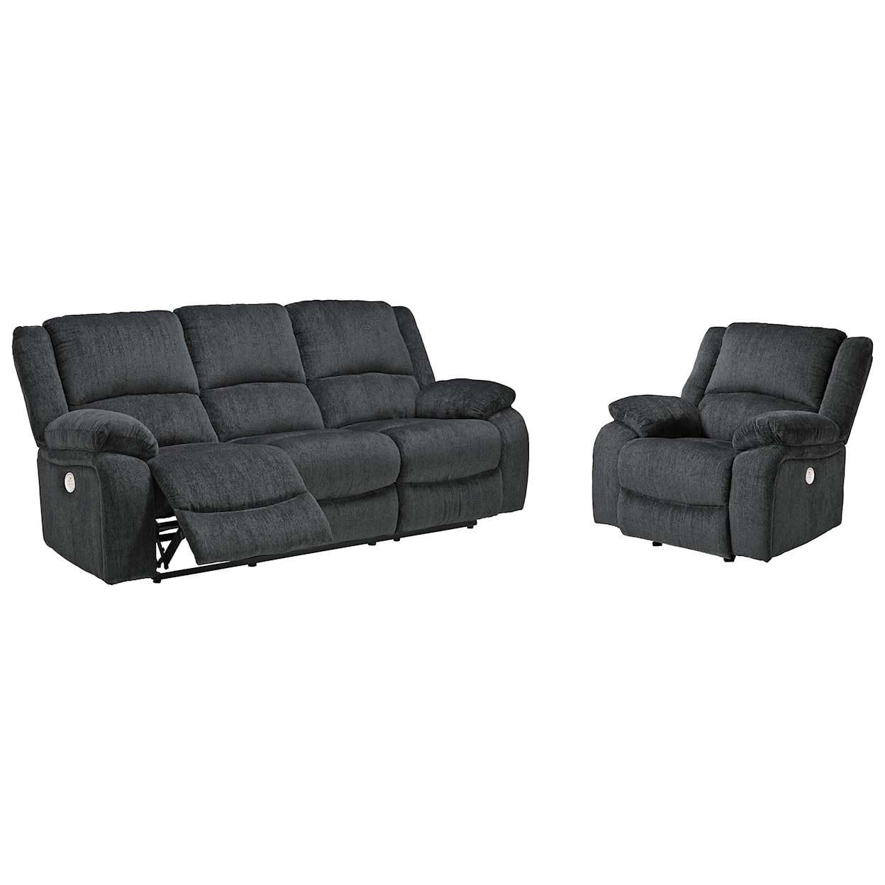 Signature Design by Ashley Draycoll 2 Piece Power Reclining Living Room Set