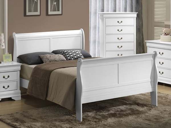 5 Piece Queen Bedroom Set with Chest