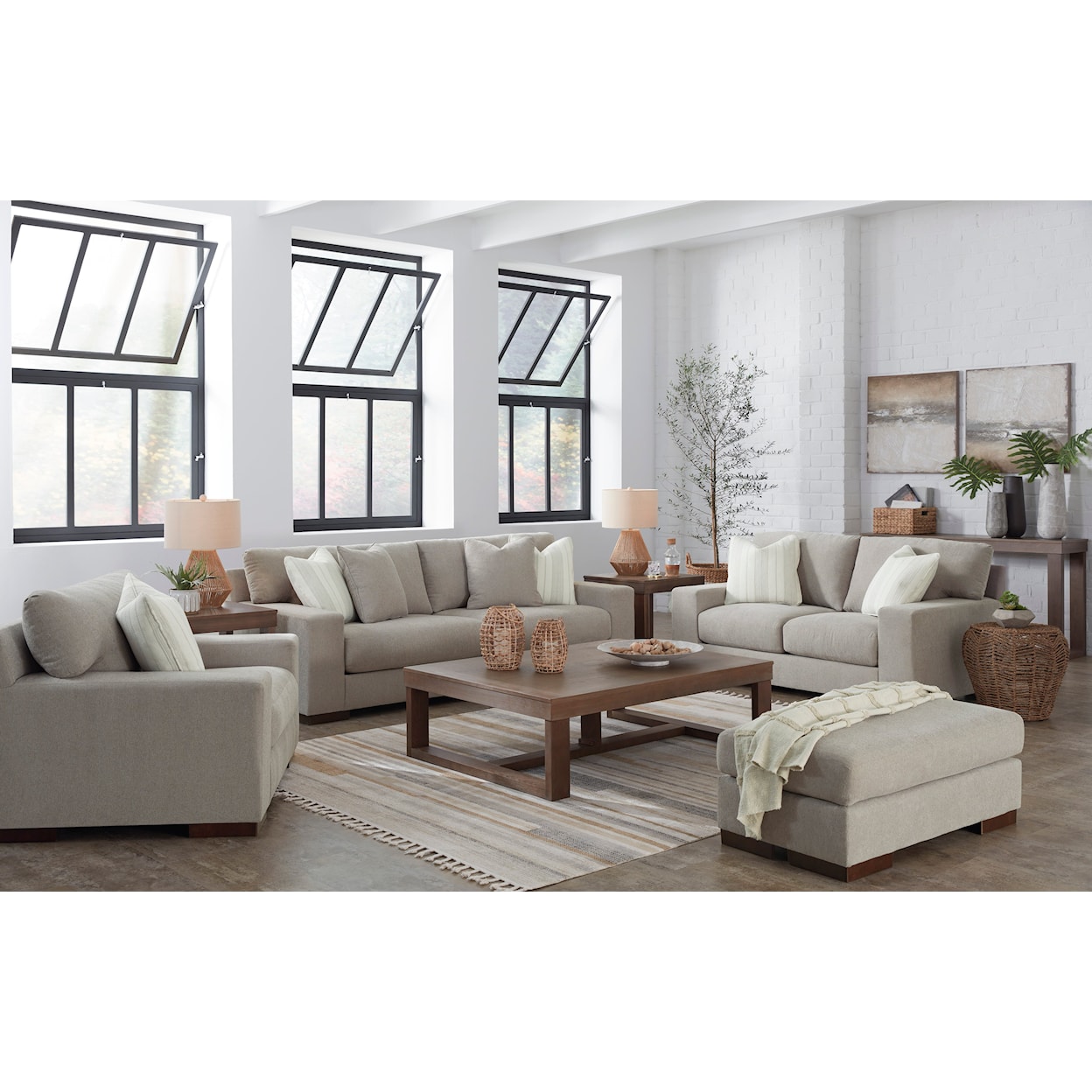 Signature Design by Ashley Maggie 2 Piece Living Room Set
