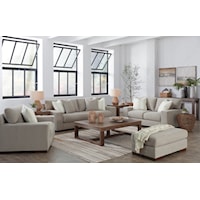 Flax Sofa, Loveseat and Chair Set