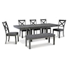 Signature Design by Ashley Myshanna 7 Piece Dining Set