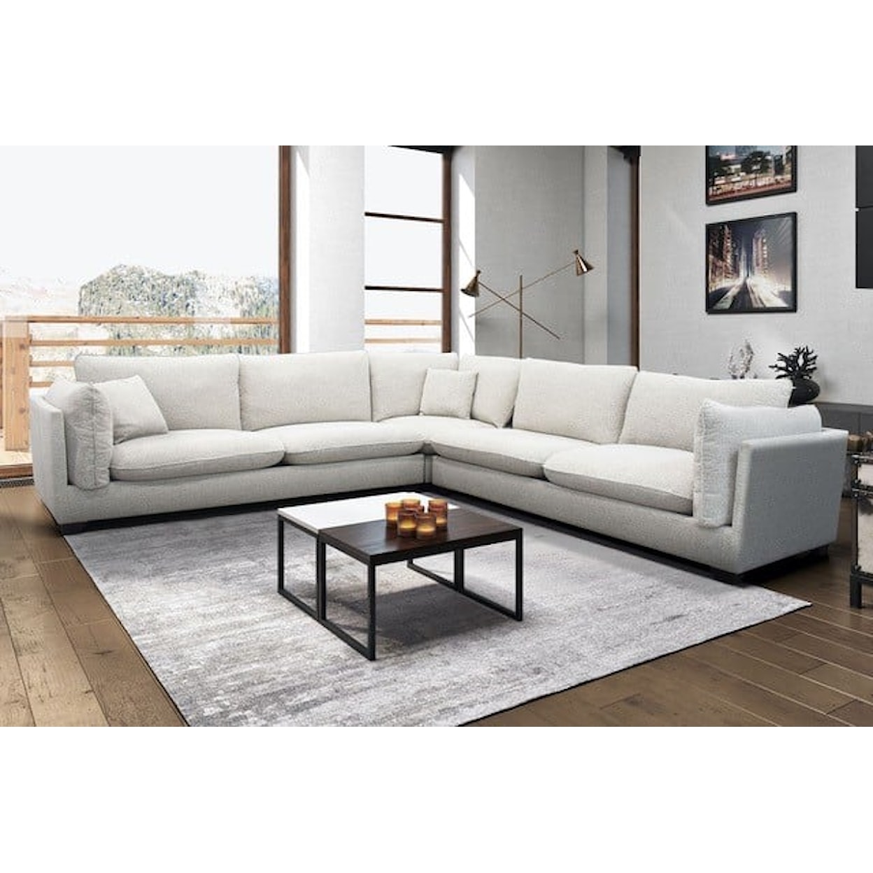 Stitch Pandora 3 Piece Sectional