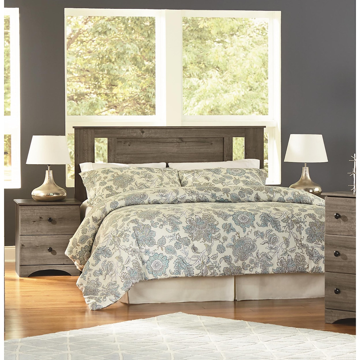 Perdue 13000 Series Queen Panel Headboard Package