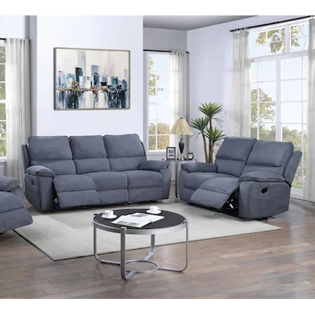 2 Piece Reclining Living Room Set