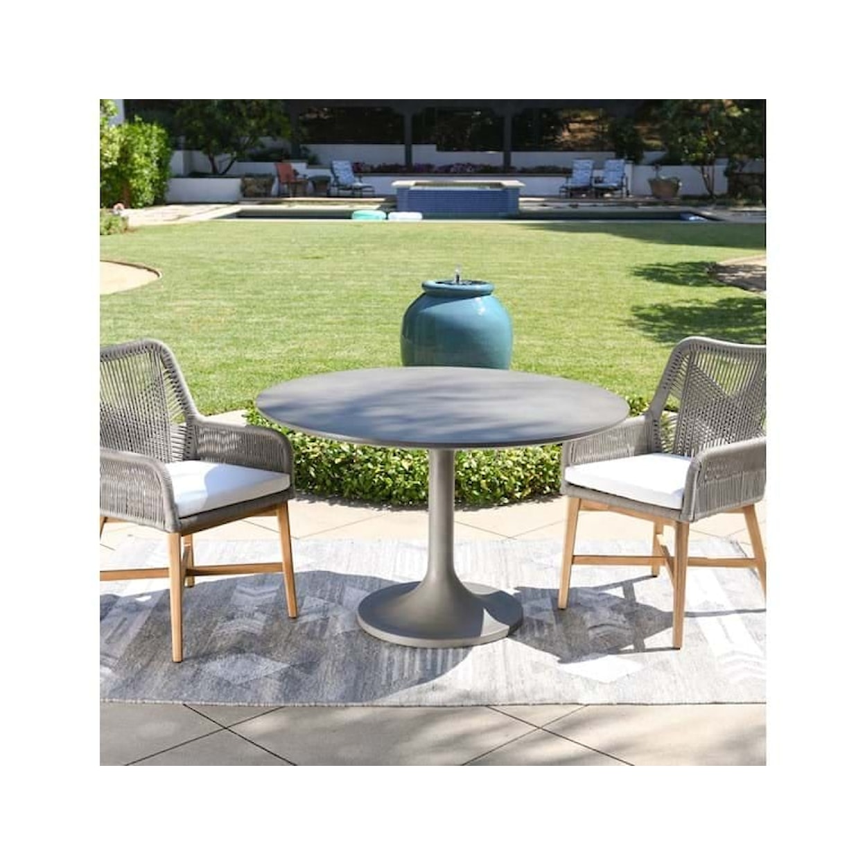 Classic Home Tulip Outdoor Dining Table