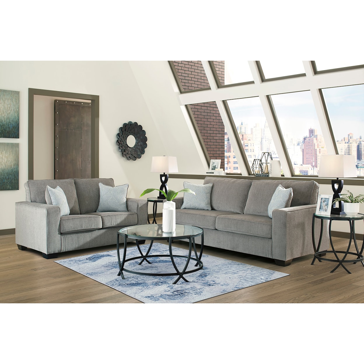 Signature Design by Ashley Altari 3 Piece Living Room Set