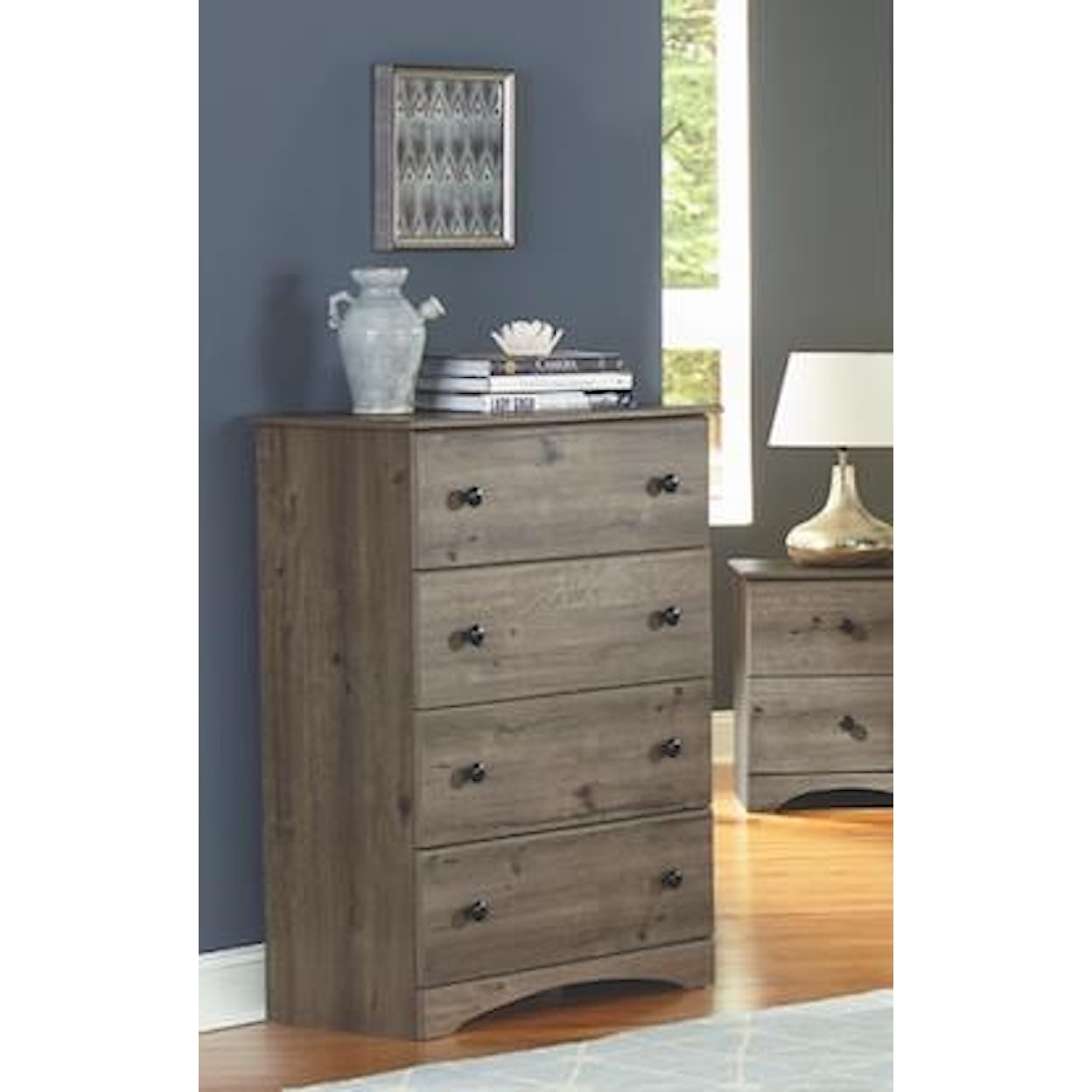 Perdue 13000 Series 6 Piece Twin Storage and Bookcase Headboard