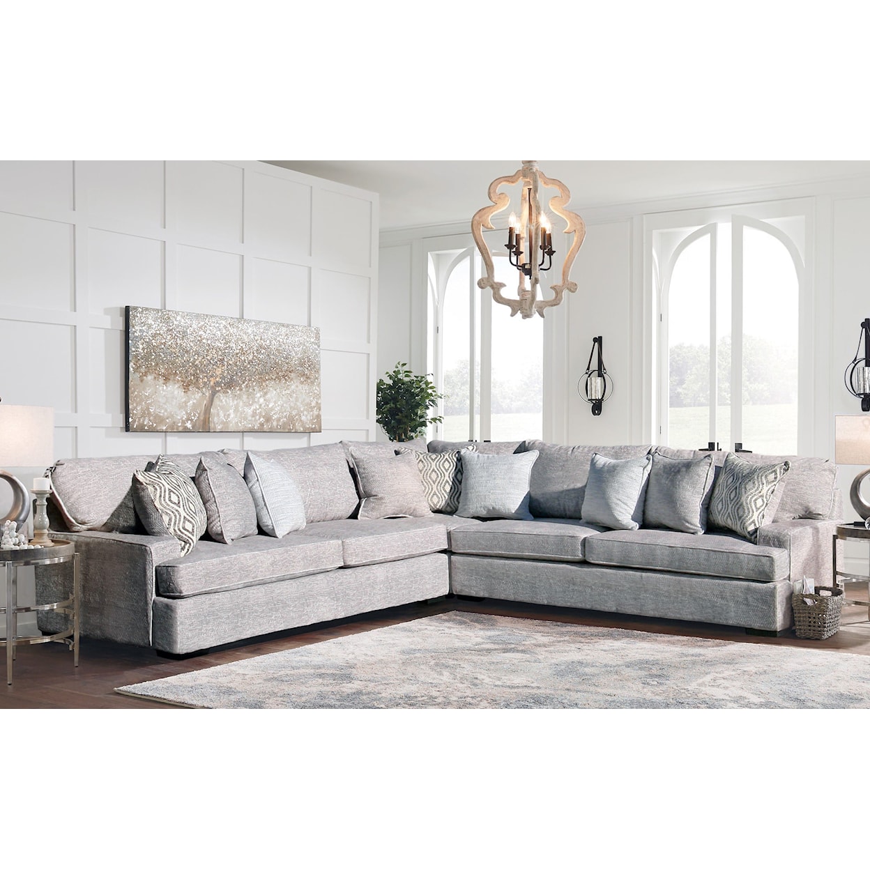 Jonar Hansen 3 Piece Sectional Sofa