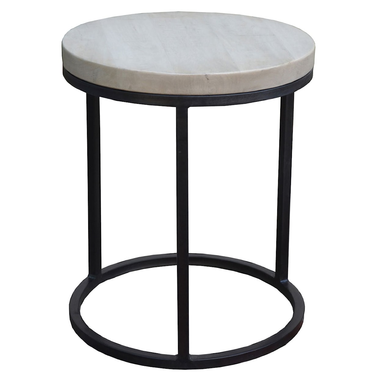Dovetail Furniture Agra Side Table