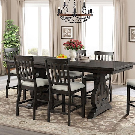 8 Piece Counter Height Dining Set