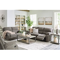 Brindle Reclining Sofa and Recliner Set