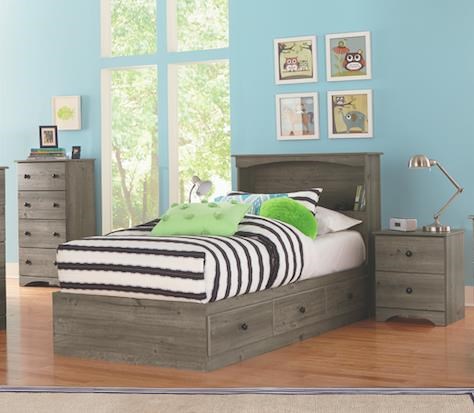 Twin mates storage deals bed