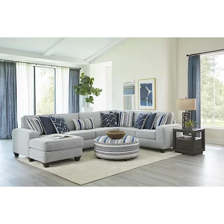 3 Piece Chaise Sectional