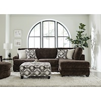 2 Piece Chaise Sectional Sofa