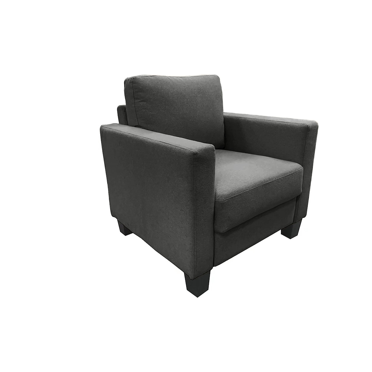 Primo International Ebony Dark Grey Chair