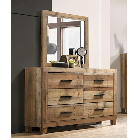 Dresser and Mirror