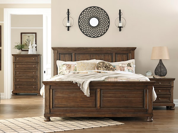 5 Piece Queen Panel Bedroom Set