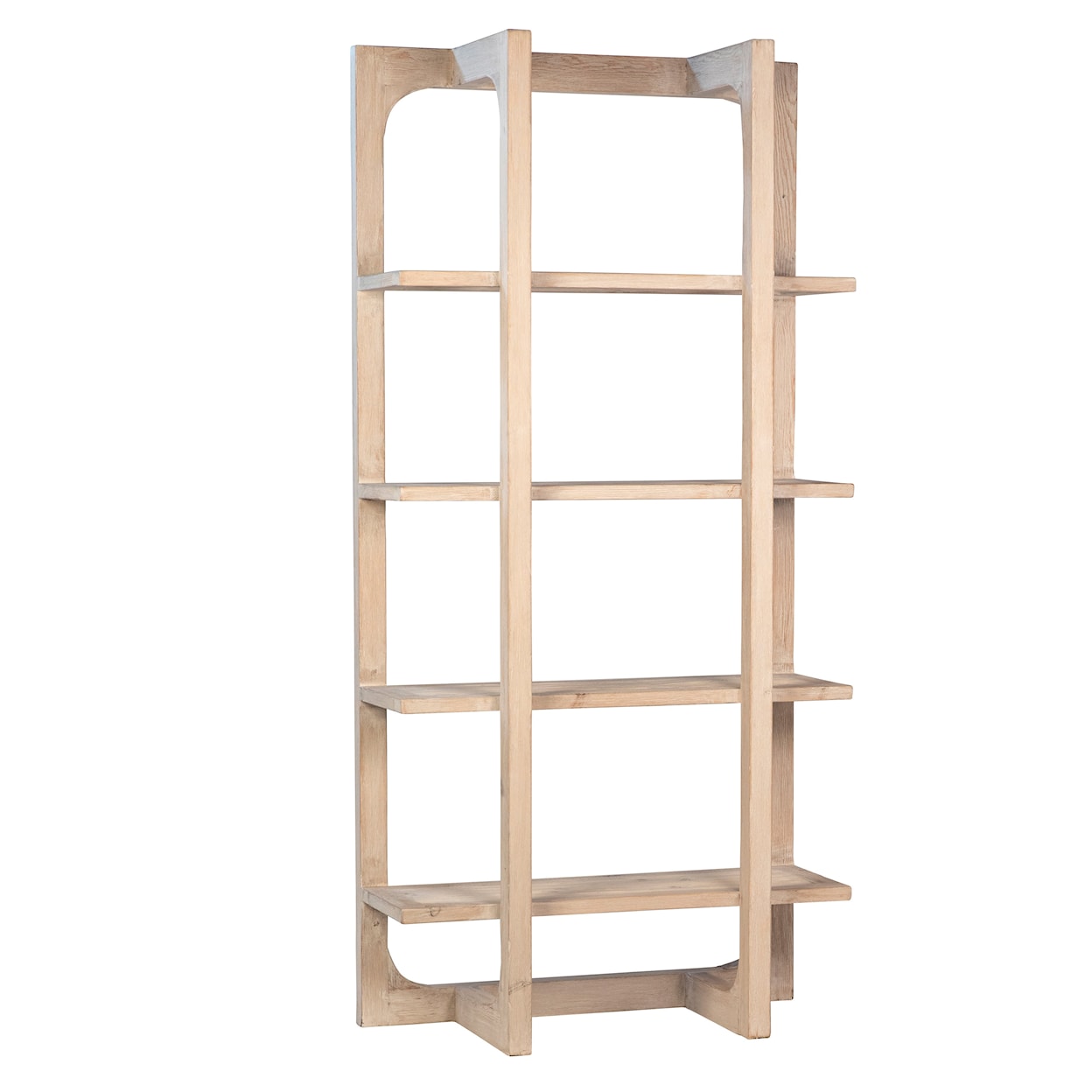 Dovetail Furniture Agno Open Shelf Bookcase