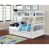 Lifestyle B803W Bunk Bed with Trundle Drawer