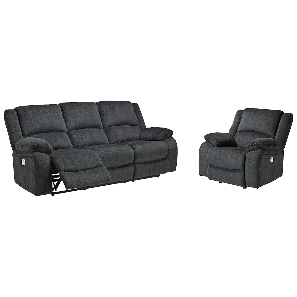 Signature Design by Ashley Draycoll 2 Piece Reclining Living Room Set