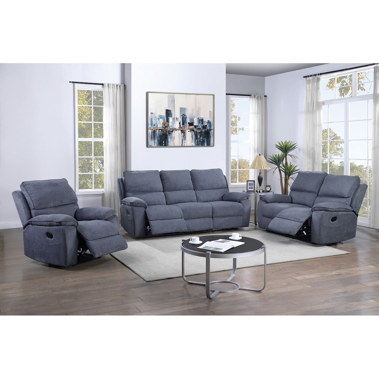 Lifestyle 81723 3 Piece Reclining Living Room Set