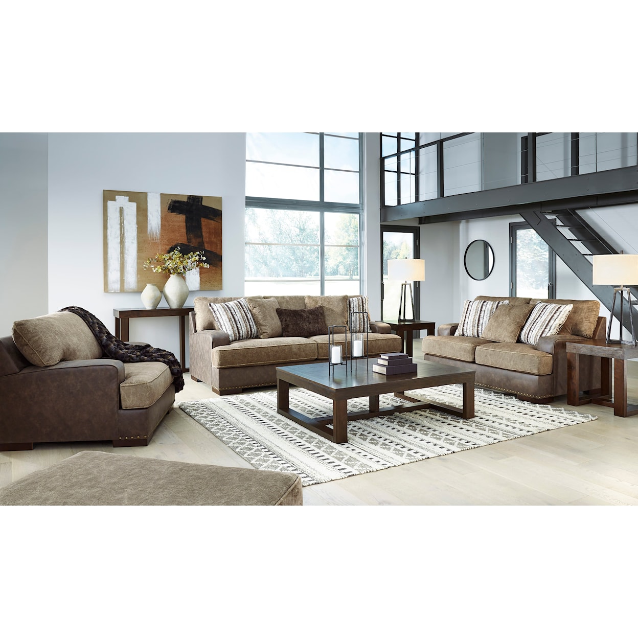 Signature Design by Ashley Alesbury 3 Piece Living Room Set