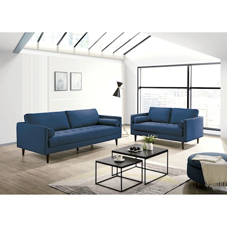 Sofa and Loveseat Living Room Set