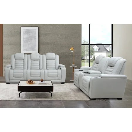 2 Piece Power Reclining Living Room Set