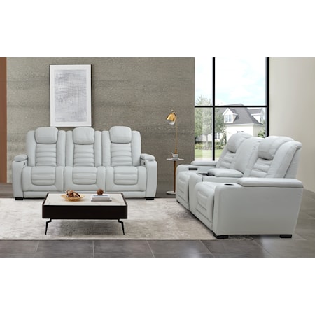 2 Piece Power Reclining Living Room Set