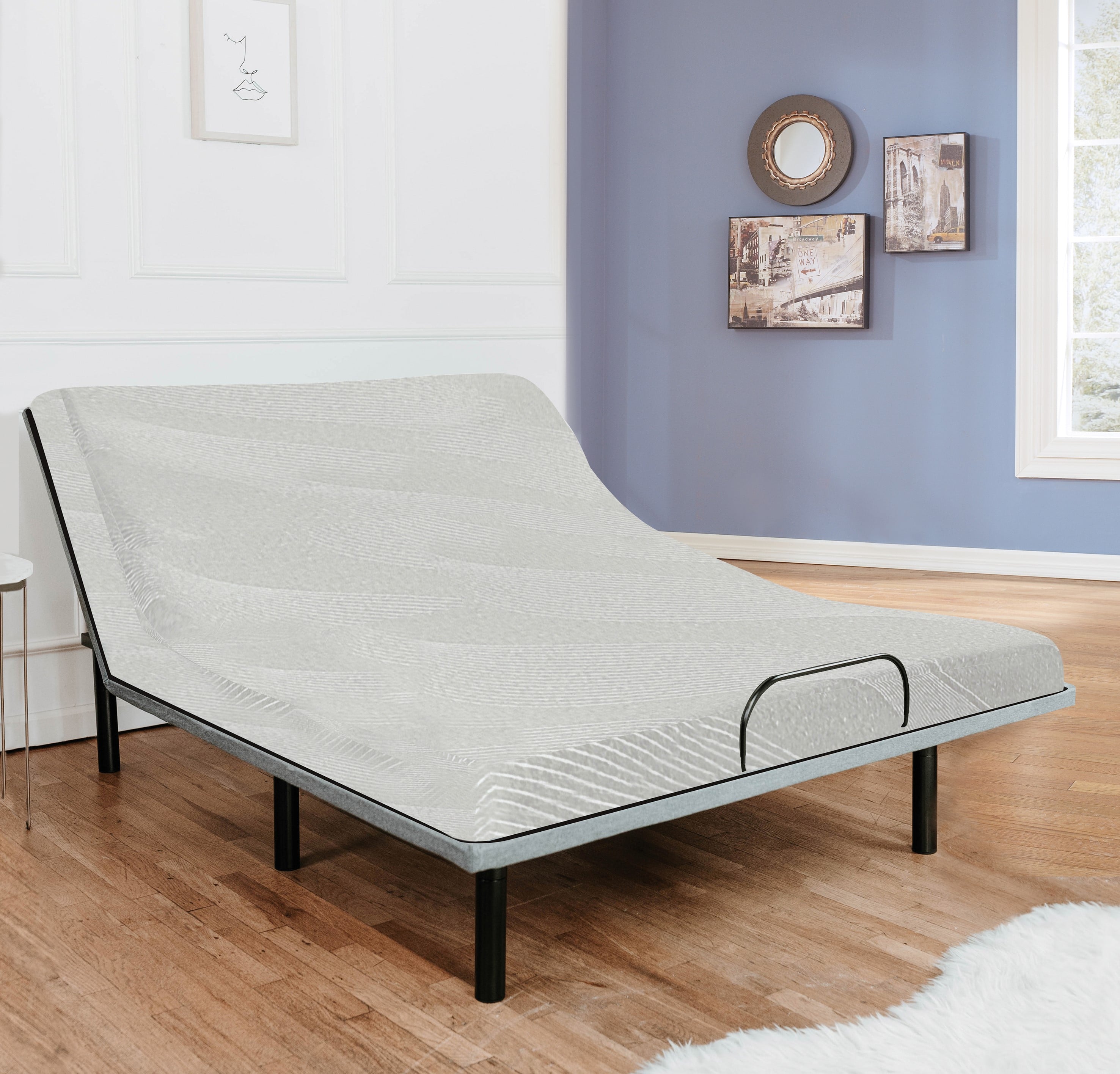 BedTech Gel Comfort 688833233 8" King Mattress and Adjustable Base Sam Levitz Furniture Matt