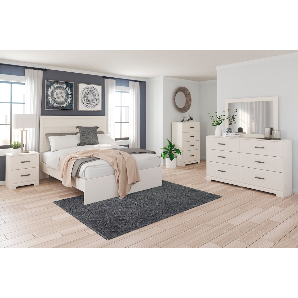 Signature Design by Ashley Stelsie 6 Piece Queen Bedroom Set