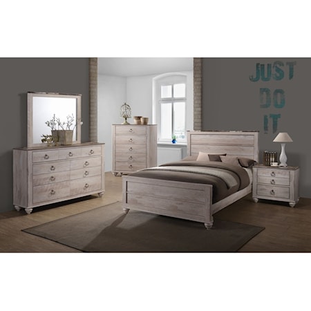 5 Piece Full Bedroom Set