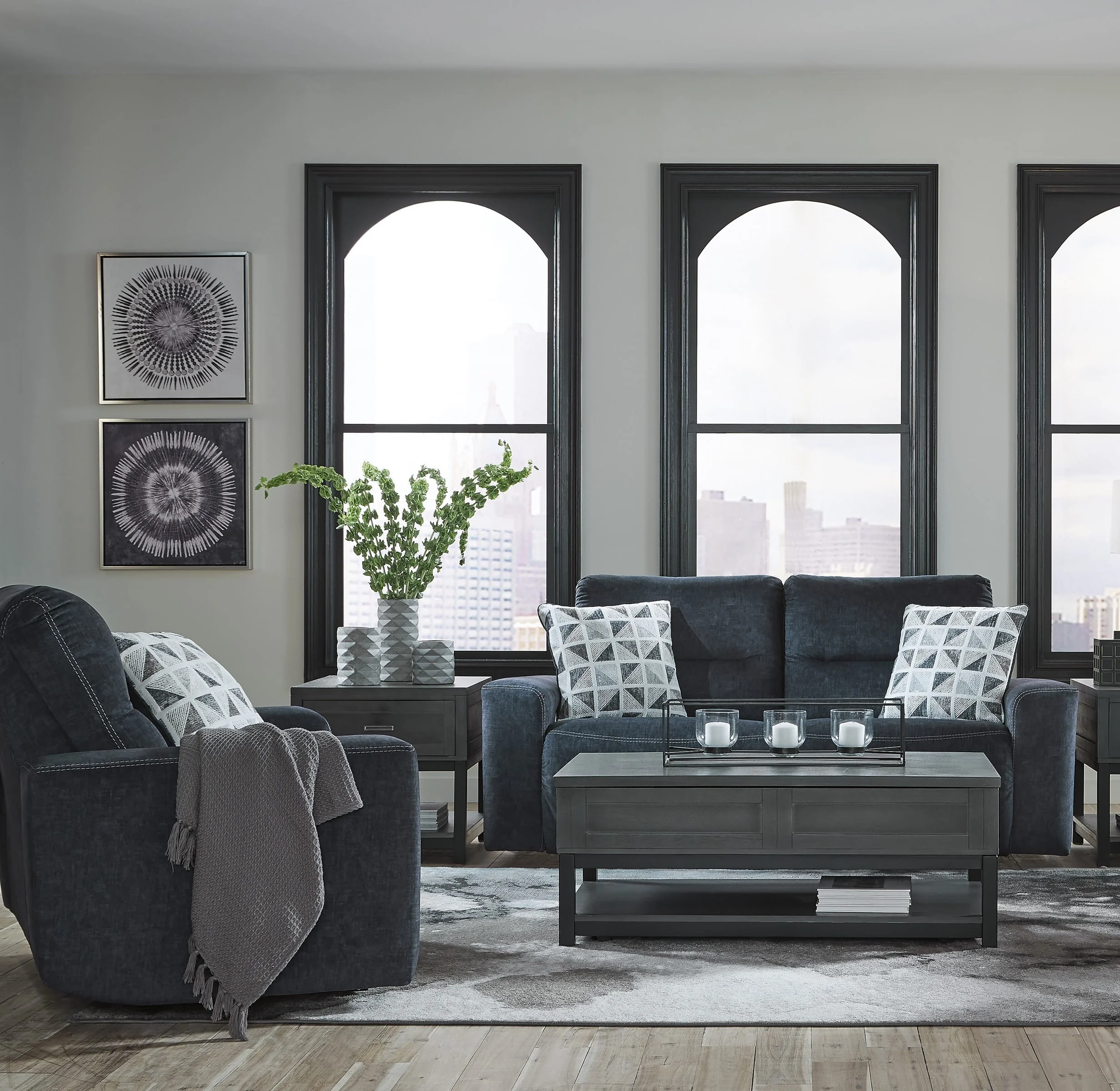 Signature Design by Ashley Paulestein 819355048 Power Sofa and Recliner