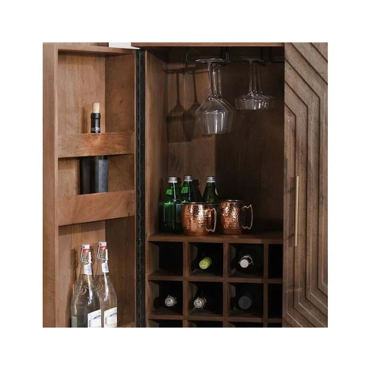Classic Home Holmes Bar Cabinet
