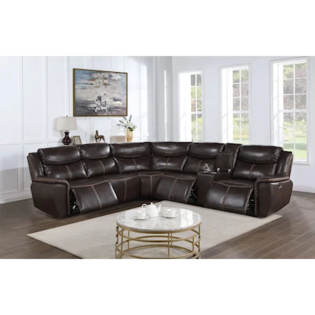 3 Piece Power Reclining Sectional