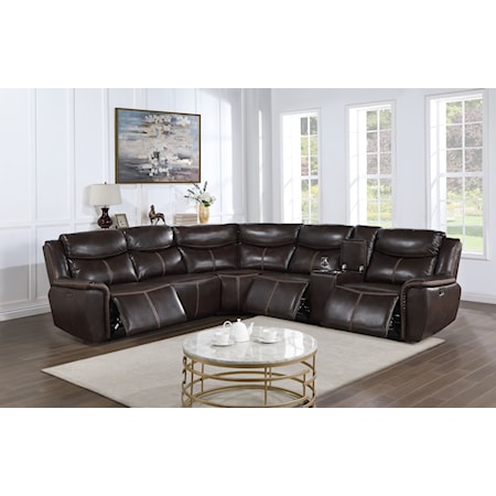 3 Piece Power Reclining Sectional