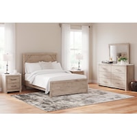 3 Piece Full Panel Bed, Dresser, Nightstand and Chest Set