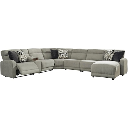8 Piece Power Sectional Sofa Chaise