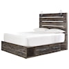 Signature Design by Ashley Drystan Queen Panel Bed with 2 Storage Drawers