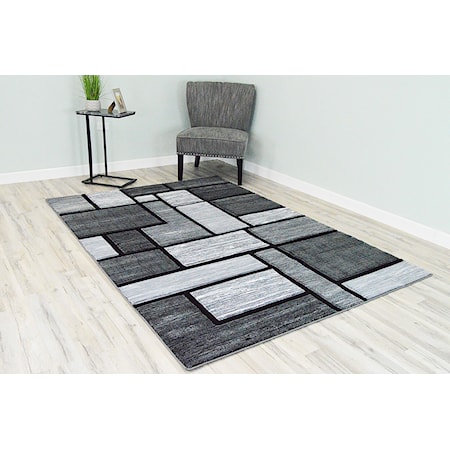 PREMIUM GREY AREA RUG 8X11 |