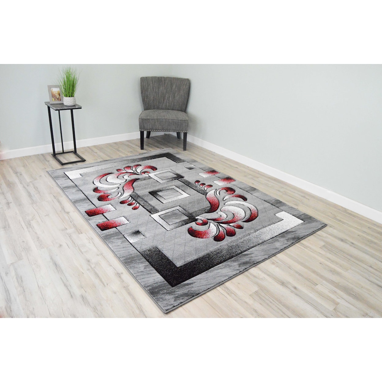 Zinatex Premium PREMIUM 5X8 AREA RUG RED |