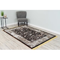 CASABLANCA 5X8 BROWN AREA RUG |