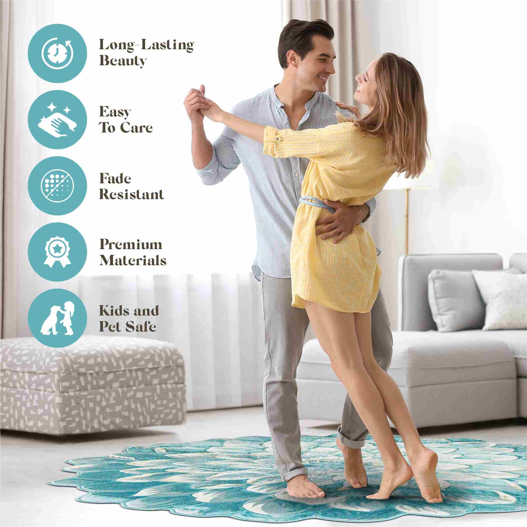 FLOWER 7 FT BLUE DAISY |